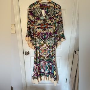 Zara maxi boho dress